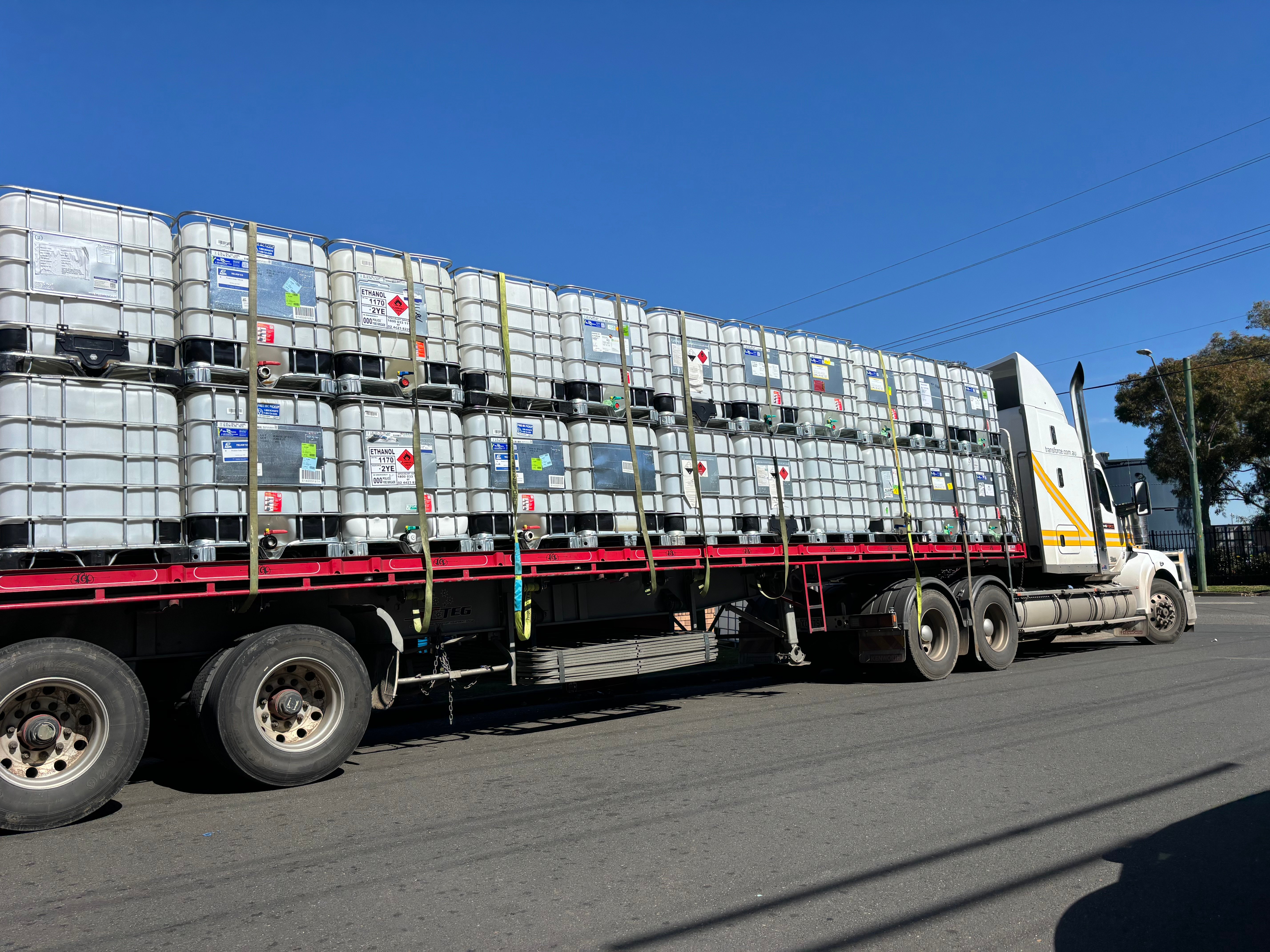 Interstate delivery of IBC containers