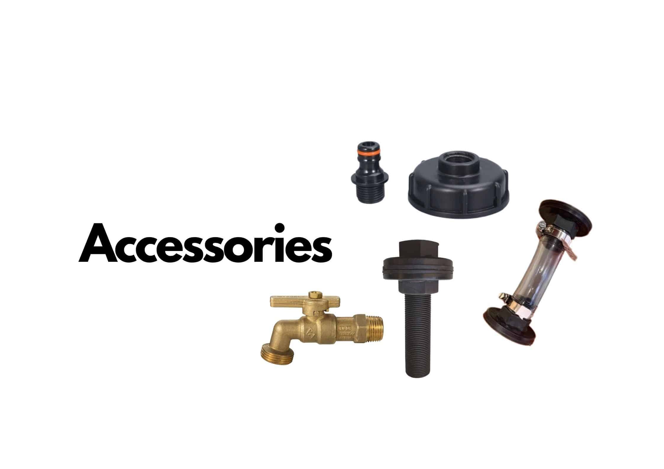 Bulkhead fittings, taps, IBC adapter