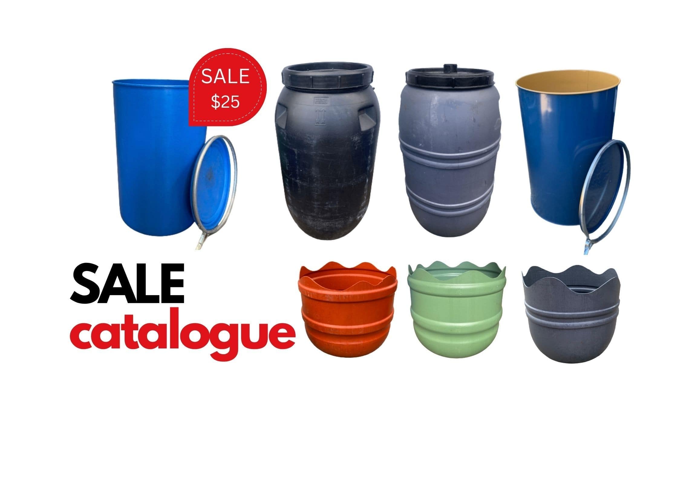 Plastic drums, metal drums and IBC product range including sales.