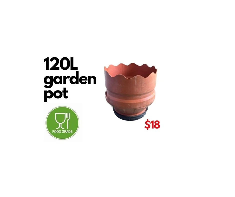 120L garden pots, food grade and suitable for fruit trees, plants and vegetables.