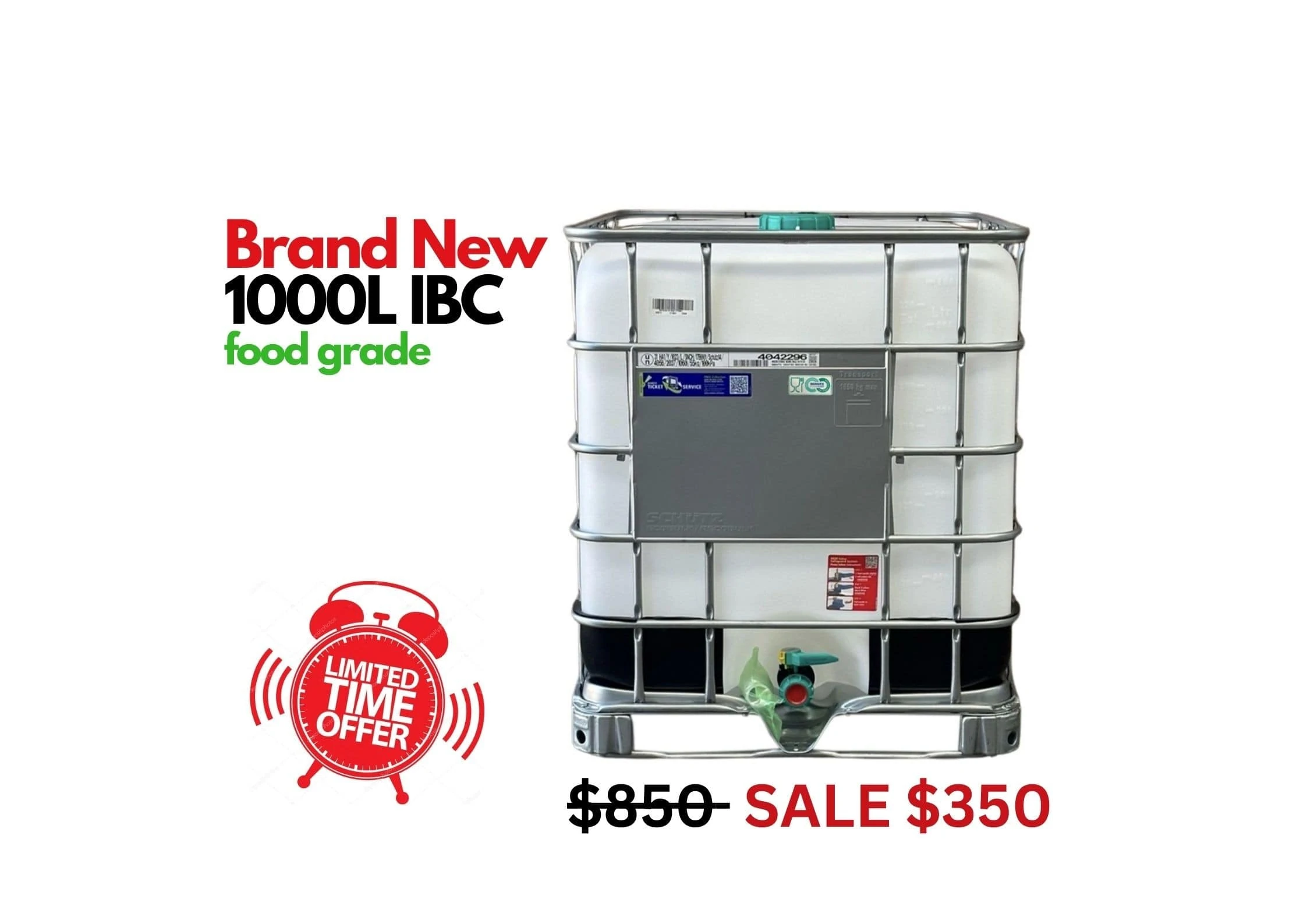 IBC tank shuttle tote