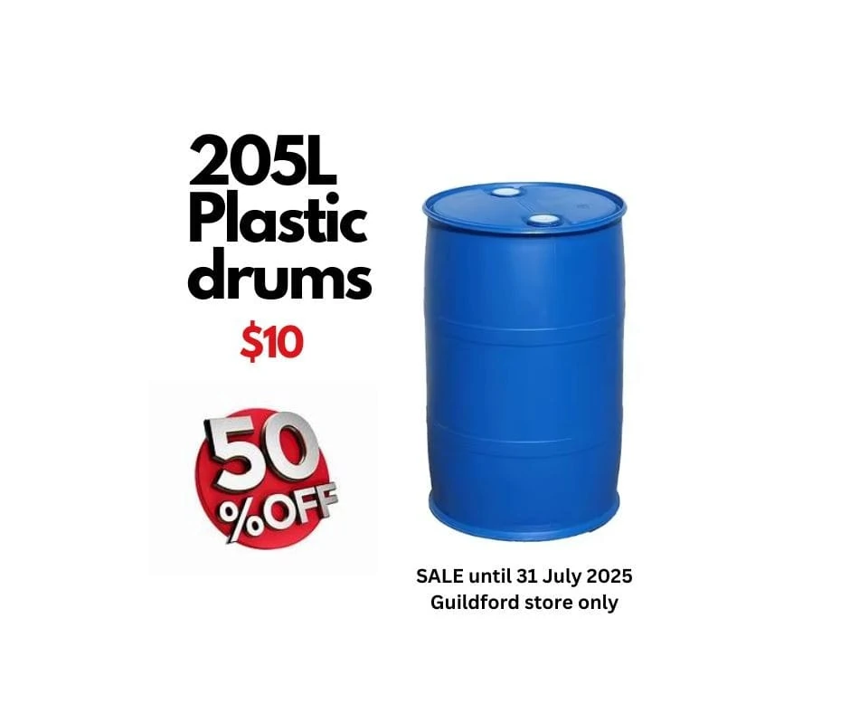 240L plastic barrels on sales now